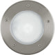 Eglo riga 3 - buitenverlichting - grondinbouwlamp - 1 lichts - rvs - wit - ø17 cm