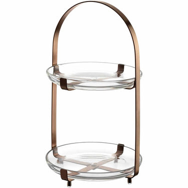 Leonardo cucina etagère 2delig koper