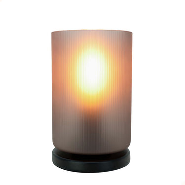 Eglo colomera tafellamp - e27 - 19,5 cm - zwart mat grijs