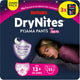 Drynites huggies luierbroekjes - meisjes - 13+ jaar (48 - 60 kg) - 33 nachtbroekjes - jumbo pack