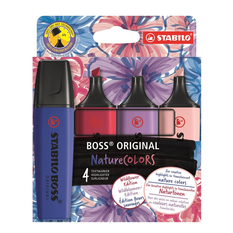 Afbeelding laden in galerijviewer, Stabilo boss wildflower markeerstiften - 4dlg.
