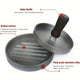 Gefu bbq hamburgerpers - ø 11,8 cm - aluminium kunststof