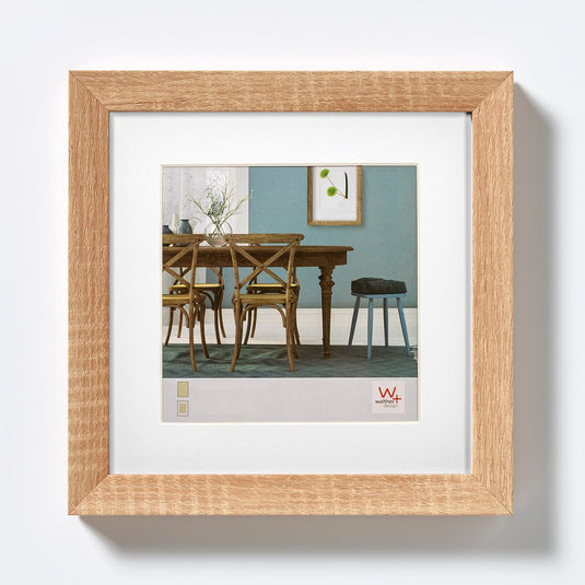Walther fiorito - mdf houten lijst - fotoformaat 40x40 cm - licht eiken