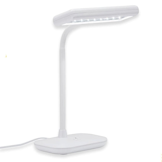 Briloner - daglichtlamp - bureaulamp - led tafellamp - draaibaar en kantelbaar - 6.500 k - wit