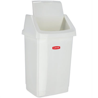 Curver ”click-it afvalbak, wit, 9 x 7,4 x 15”
