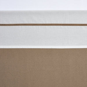 Meyco baby bies ledikant laken - taupe - 100x150cm - 0.3 tog