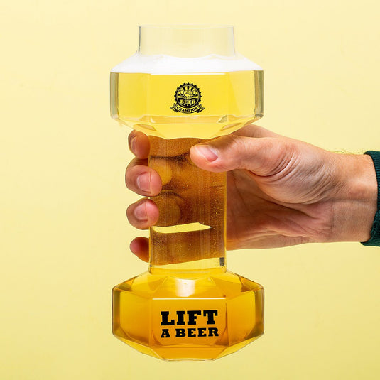 Winkee dumbbell bierglas van