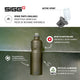 Sigg | move myplanet 0.75l smoked-pearl | aluminium drinkfles
