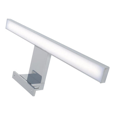 Briloner dun - led spiegellamp - spiegelverlichting badkamer - neutral wit licht 4.000k - 5w - 500 lm - chroom - 30cm