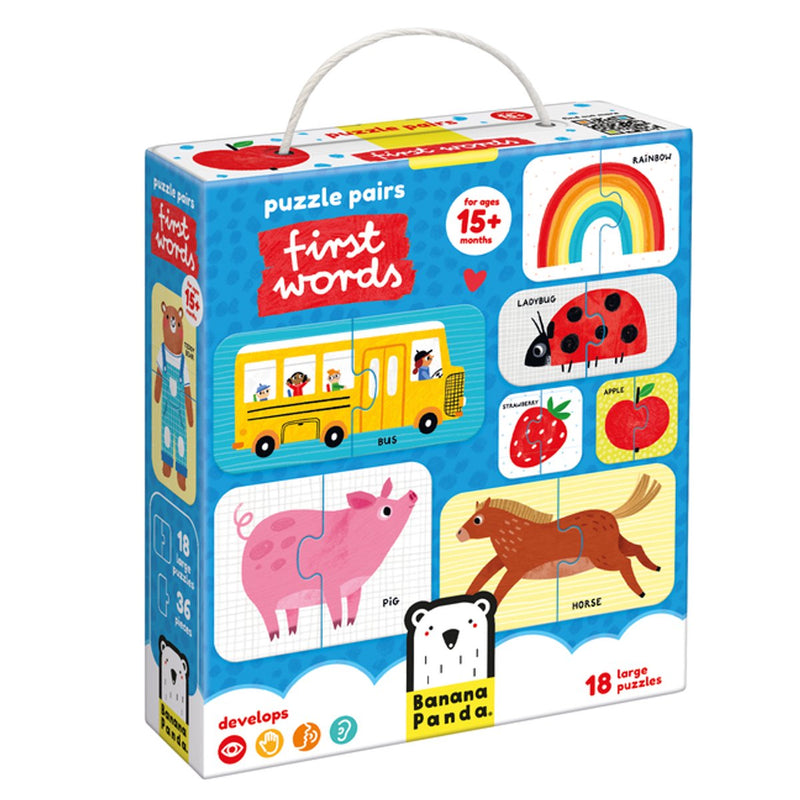 ギャラリービューアに画像をロードする, Banana panda puzzel speelgoed eerste woordjes 15 maanden+.
