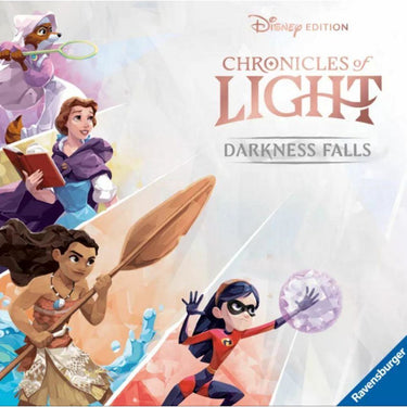Ravensburger disney chronicles of light: darkness falls – coöperatief bordspel