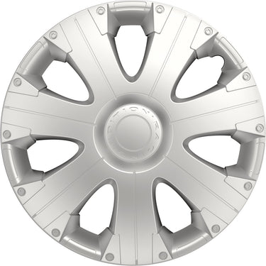 Carpoint wieldoppen racing 13 inch abs zilver set van 4