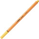 Stabilo point 88 | premium fineliner 0.4 mm | licht geel | per stuk