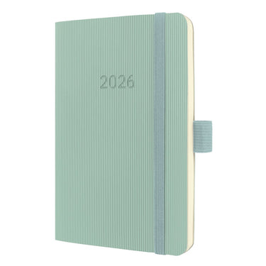 Sigel weekagenda 2026 conceptum - formaat a6 - mint - softcover - si-c2639