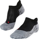 Falke ru4 invisible anti-blaar katoen functioneel materiaal hardloopsokken heren zwart - maat 39-41