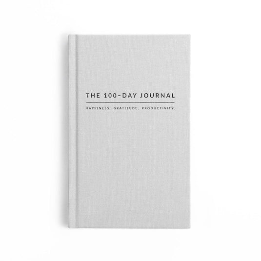 Merkloos sans marque the 100 day journal - 14x22 cm
