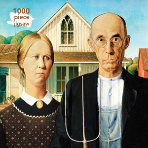 Isbn grant wood - american gothic jigsaw