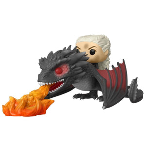 Funko pop! rides: game of thrones - daenerys on fiery drogon