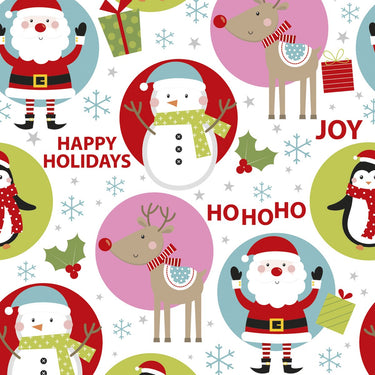 Kangaro toonbankrol - kerst kids - 30 cm x 200 meter - 80 gram - cadeaupapier