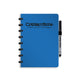 Correctbook a5 uitwisbaar notitieboek – herbruikbaar schrift – earthy blue – gelinieerd – inclusief pen wisdoekje – aanvulbaar met extra pagina’s