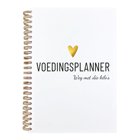 Lifestyle2love voedingsplanner - maaltijdplanner boodschappenlijst - weekplanner eten -