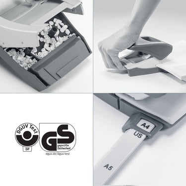Leitz ne nexxt wow perforator - 2-gaats - perforeert tot 30 vel - ideaal voor thuiskantoor thuiswerkplek - zwart