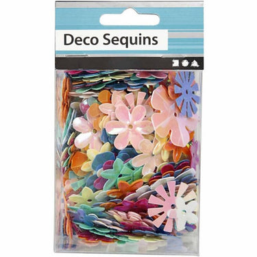 Creativ company cc pailletten bloemen afm 5-20 mm 10gr