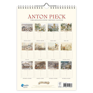 Comello anton pieck a4 het veerhuis verjaardagskalender