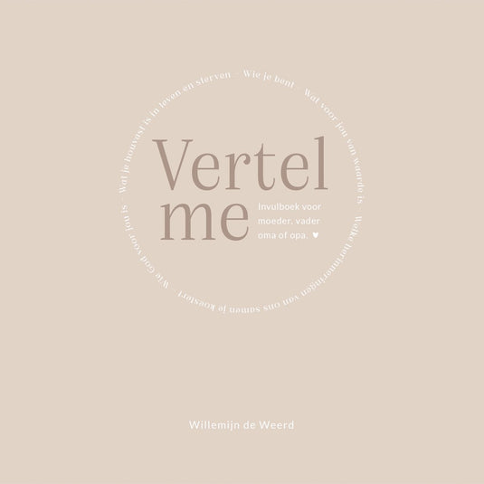 Willemijn de weerd vertel me