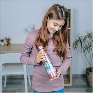 Undercover barbie drinkfles rvs 450ml multicolor kindvriendelijk.