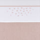 Meyco baby hearts ledikant laken - soft pink - 100x150cm - 0.3 tog