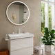 Hansgrohe tecturis s - wastafelkraan - ééngreeps bediening - coolstart energiebesparend - met trekwaste - 110mm maat - chroom