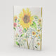 Peter pauper bookbound notitieboek watercolor sunflower