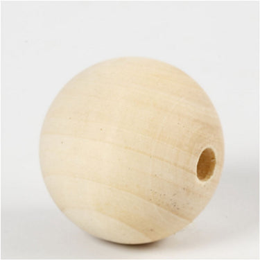 Creativ company https: www.cchobby.nl houten-kraal-d-40-mm-gatgrootte-7-mm-6-stuk-1-doos