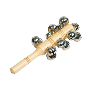 Goki houten instrument bell stick met 13 bellen