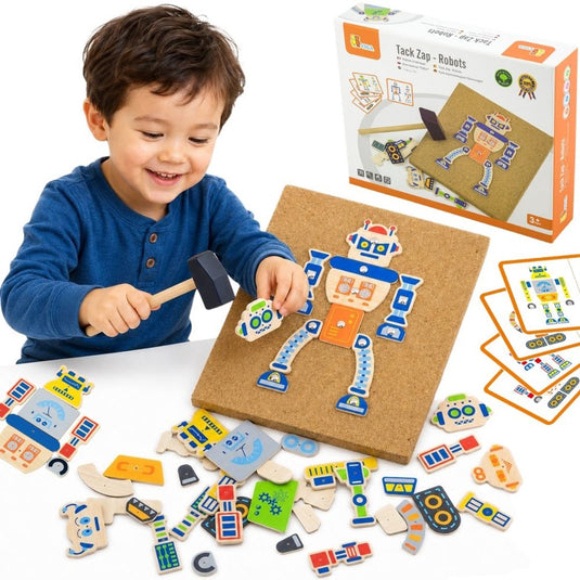 Vigatoys https: www.cchobby.nl viga-hamermozaiek-set-robot-afm-23x18-cm-1-stuk