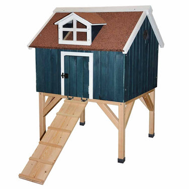 Duvo woodland design kippenhok norwegian house 78x76x102,5cm meerkleurig
