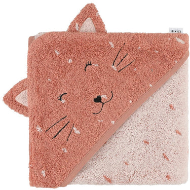 Trixie hooded towel | 75x75cm - mrs. cat