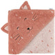 Trixie hooded towel | 75x75cm - mrs. cat