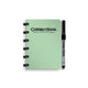 Correctbook a6 uitwisbaar notitieboek – misty mint – blanco – herbruikbaar schrift – inclusief pen wisdoekje – aanvulbaar met extra pagina’s