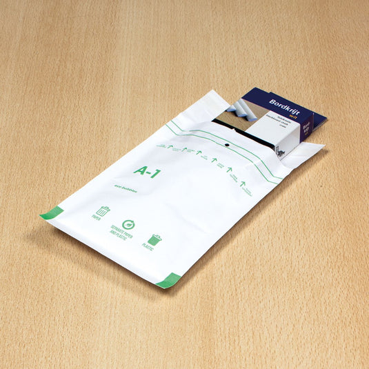 Raadhuis luchtkussenenvelop - 120x175mm - a11 - met plakstrip - wit - 200 stuks