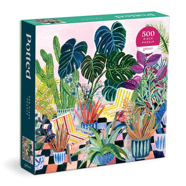 Potted 500 piece puzzle