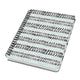 Sigel - spiraal notitieboek - jolie - a5 - hardcover - 120 pagina's - 100 grams papier - dots - curly mint - si-jn622