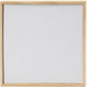 Creativ company canvas paneel schilderen met lijst 15,8x15,8 cm wit.