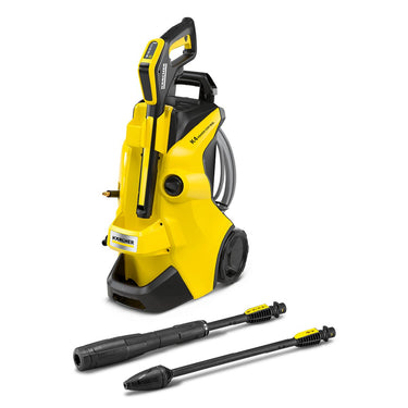 Kärcher k 4 premium power control flex hogedrukreiniger - 130 bar - 380 l u - 30 m² u - premiumflex hogedrukslang - geschikt voor oa. auto - fietsen - terras - motoren - schutting en tuinset