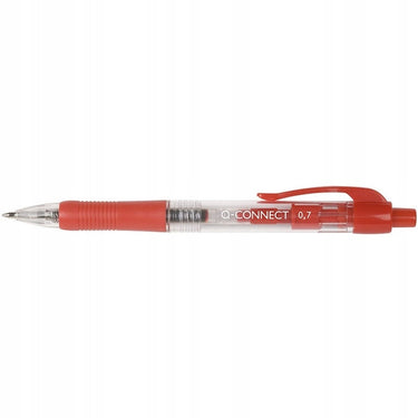 Q-connect rode pennen 0,7 mm - set van 10