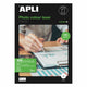 Apli glanzend fotopapier laser 100 lakens dubbelzijdig a4 160 g m2