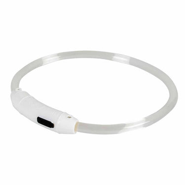 Duvo plus seecur!ty halsband flash light ring usb tpu l-65x2.5x1cm meerkleurig