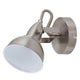 Briloner leuchten soft - wandlamp - plafond spot - 1 lichts - draai- en kantelspot - vintage retro-design - max. 40 watt - 15,6 x 10 cm