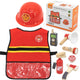 Viga toys® - brandweerman rollenspel set